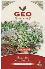 Zdjęcie Len Nasiona Na Kiełki Geo, Certyfikowane, 80G, Bavicchi - Skarszewy