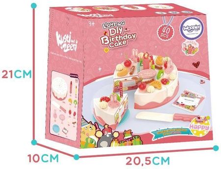 Woopie Tort Urodzinowy Do Krojenia Świeczki Owoce 40El. - zdjęcie 3