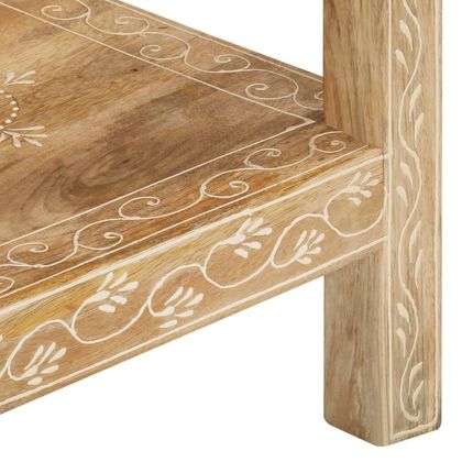 Vidaxl Lumarko Stolik Typu Konsola 80X35X74cm Lite Drewno Mango 111152 - zdjęcie 6