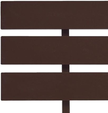 Rama Łóżka Ciemnobrązowa Lite Drewno Sosnowe 90X200Cm 1006245-283172 - zdjęcie 3