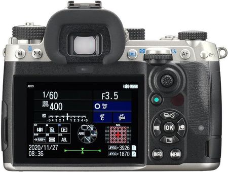 Pentax K-3 Mark III body srebrny - zdjęcie 3