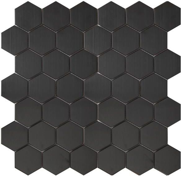 Zdjęcie GOODHOME MOZAIKA ALBENA 30 X 30 CM BLACK - Białystok