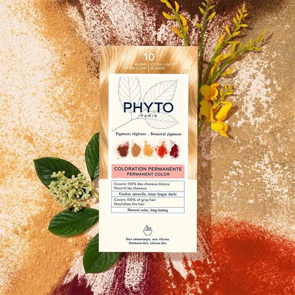PHYTO Farba do włosów Ekstra Jasny blond nr10 - zdjęcie 3