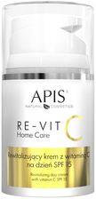 Zdjęcie Krem Apis Professional Re-Vit C Home Care Spf 15 Rewitalizujący Z Witaminą C na dzień 50ml - Gniew