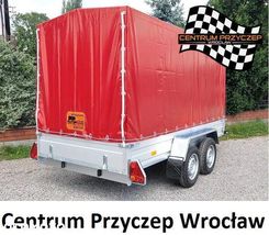 Zdjęcie Rydwan DWUOSIOWA PRZYCZEPA TOWAROWA / 3,25m x 1,45 - Wołów