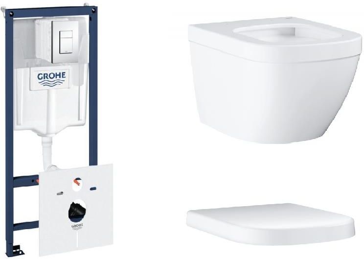 Zestaw Podtynkowy Grohe Rapid SL 5w1 38827000 Euro Ceramic Miska Wc