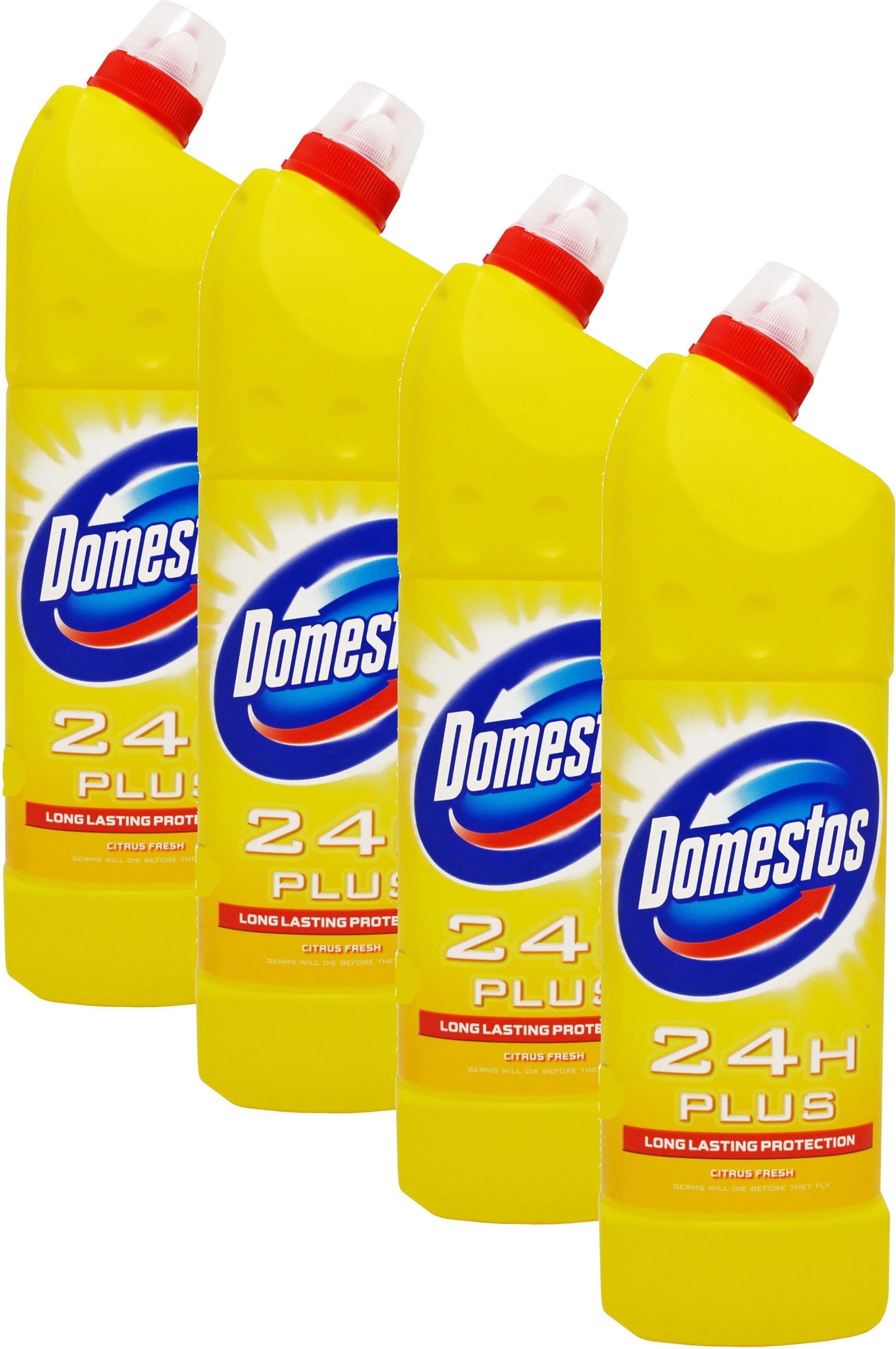 Domestos Przedłużona Moc Płyn do WC Citrus 4x1250ml Opinie i