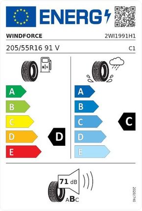 Windforce Catchfors H/P 205/55R16 91V - zdjęcie 3