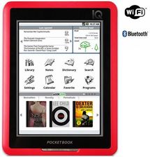 Czytnik e-book POCKET BOOK PocketBook IQ 701 czerwony - zdjęcie 1