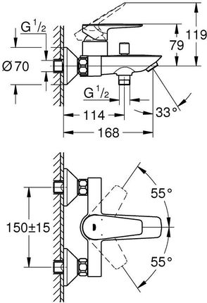 Grohe Bauedge (23604001) - zdjęcie 2