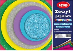 Zdjęcie Papier Kolorowy Samoprzylepny A4 Brokat 609294 - Kańczuga