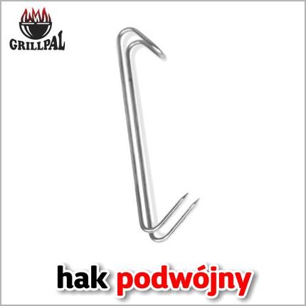 Grillpal Hak wędzarniczy podwójny 14cm 5szt. - zdjęcie 2