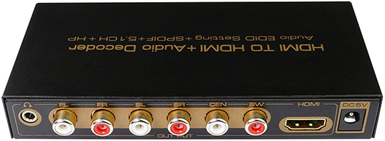 Zdjęcie ASK Konwerter HDMI w HDMI+audio z dekoderem 5.1 AC3 DTS Dolby HDCN0016M1 - Warszawa