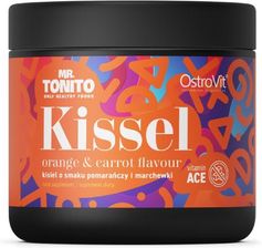 Zdjęcie OSTROVIT - Mr. Tonito, Kisiel o smaku pomarańczowo-marchewkowy, 200g - Rybnik