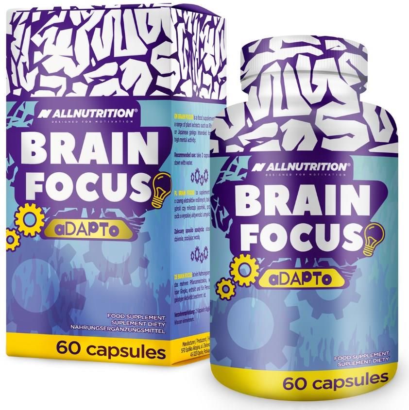 Kapsu Ki Allnutrition Brain Focus Szt Opinie I Ceny Na Ceneo Pl