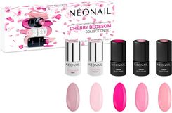 NeoNail Cherry Blossom Collection Set, Zestaw 5 Lakierów Hybrydowych, 5x3ml - zdjęcie 1
