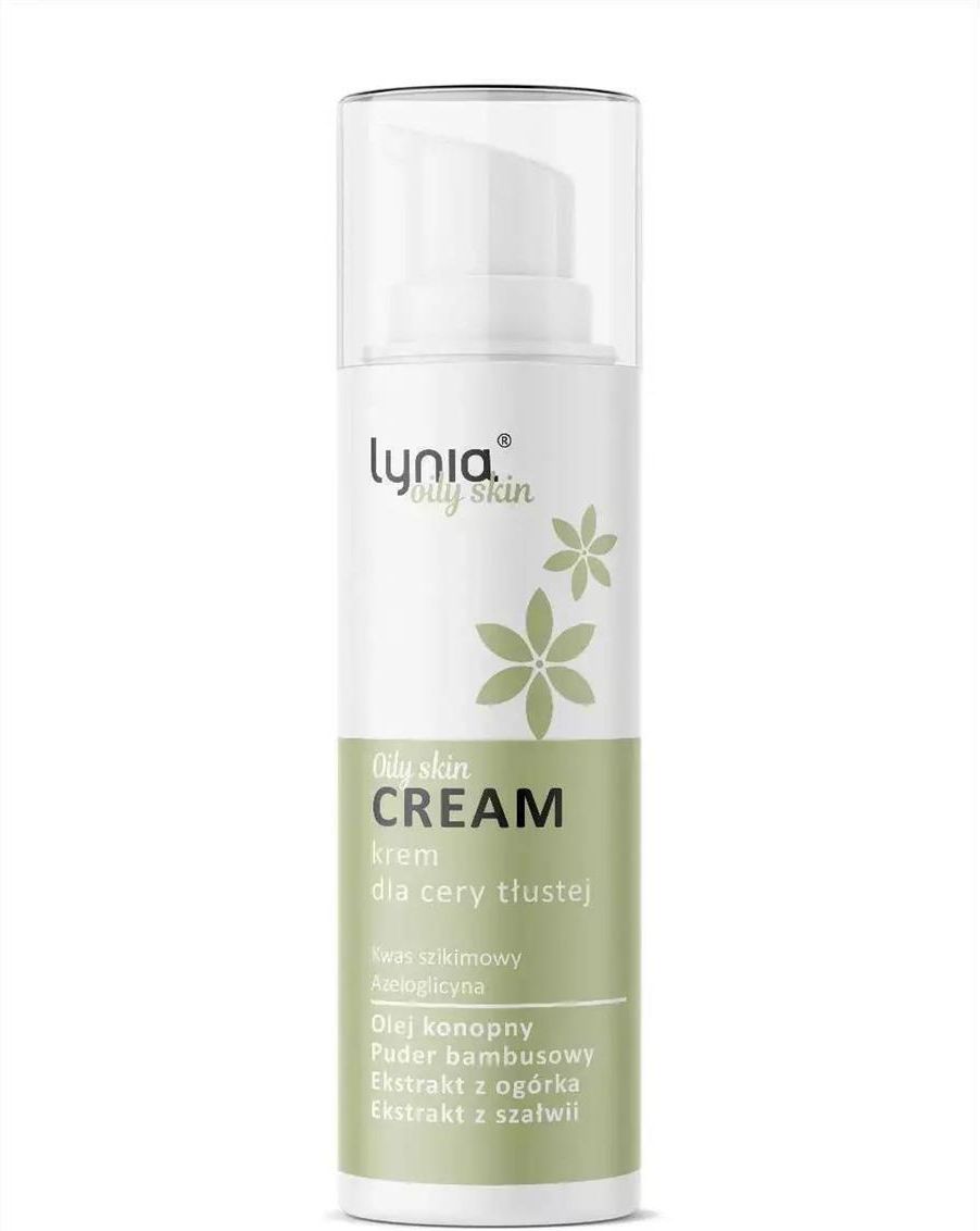 Krem Lynia Oily Skin Cream Dla Cery Tłustej na dzień 50ml Opinie i