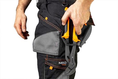 Neo Spodnie Robocze Hd Slim Pasek Xxl - zdjęcie 4
