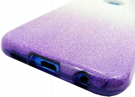 Etui Guma Brokat Hq Do Iph Xs Max Sreb-Fiol - zdjęcie 3