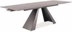 Zdjęcie Signal Stół Salvadore Ceramic Szary Marmur/Czarny Mat 160-240X90 7887 - Tłuszcz