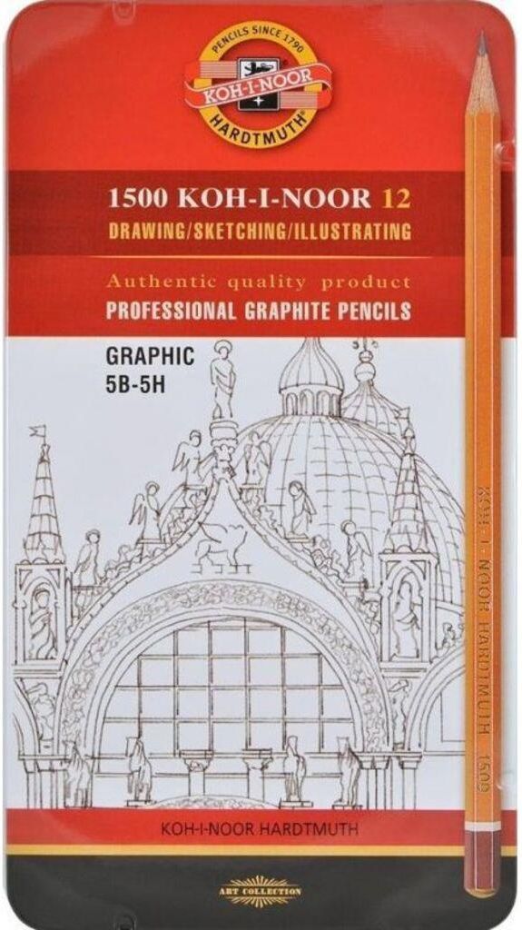Zdjęcie Koh-I-Noor Ołówek Grafitowy 5B-5H 12Szt. - Toruń
