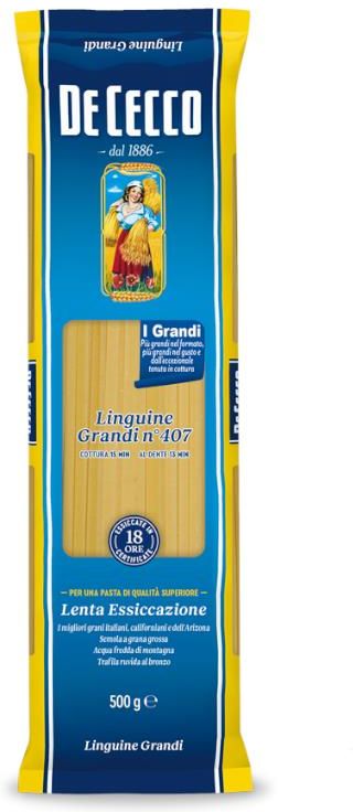 De Cecco Linguine Grandi 407 Makaron 500G Ceny I Opinie Ceneo Pl