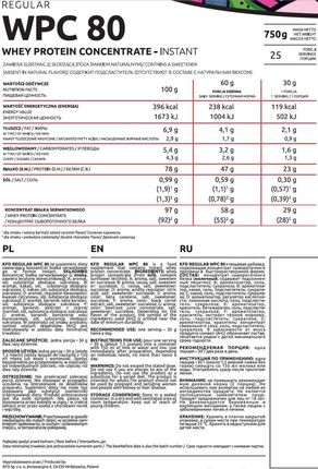 Kfd Regular Wpc 80 750g - zdjęcie 2