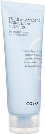 COSRX Hydrium Triple Hyaluronic Moisture Cleanser Oczyszczająca pianka z kwasem hialuronowym 150ml - zdjęcie 4