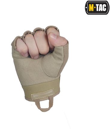 M-Tac Rękawice Taktyczne Bez Palców Assault Tactical Mk.3 Khaki - zdjęcie 4