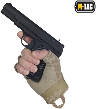 M-Tac Rękawice Taktyczne Bez Palców Assault Tactical Mk.3 Khaki - zdjęcie 3