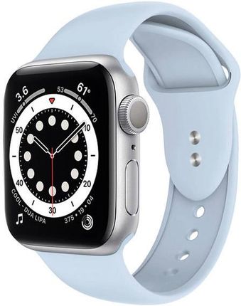 Crong Liquid - Pasek do Apple Watch 42/44mm (błękitny) - zdjęcie 2