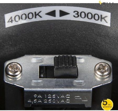 Oprawa Elewacyjna Ovalisk Wl Pir Led Antracyt 3000/4000 K Spotline - zdjęcie 3