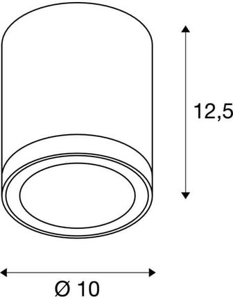 Oprawa Elewacyjna Enola Round M Led Antracyt 3000/4000K Spotline - zdjęcie 4