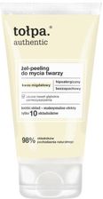 Zdjęcie Tołpa Authentic Żel-peeling do mycia twarzy 150 ml - Czarne