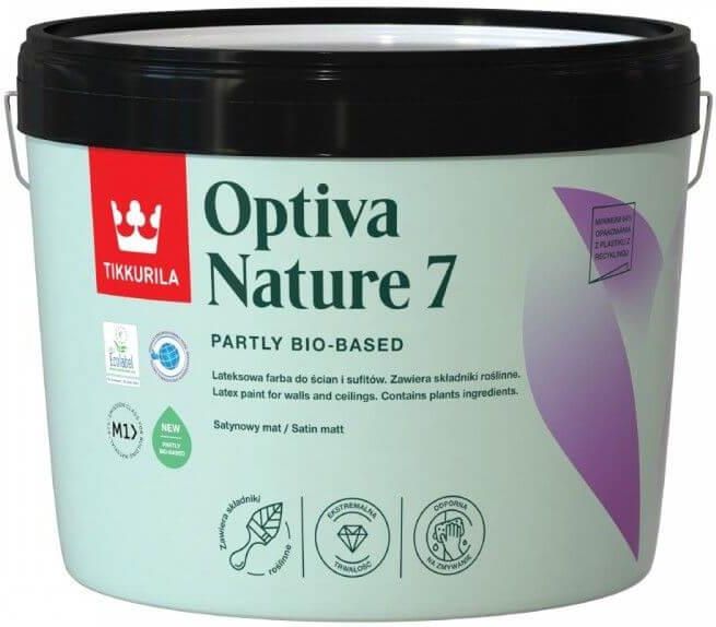 Farba Tikkurila Optiva Nature Satin Matt Baza A 2 7L Opinie I Ceny Na