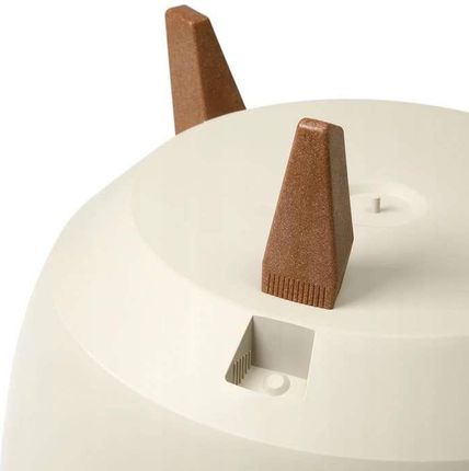 Doniczka Na Nóżkach Misa Roma Biała Mat 40cm + Wkład - zdjęcie 4