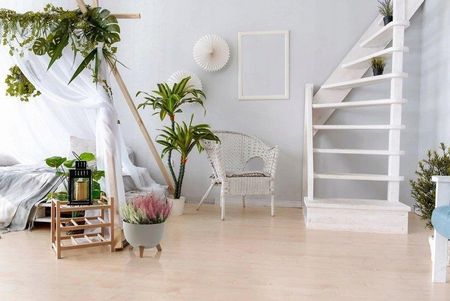 Doniczka Na Nóżkach Misa Roma Biała Mat 40cm + Wkład - zdjęcie 3