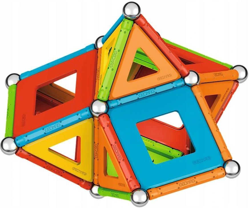 Geomag Supercolor Panels Recycled Klocki Magnetyczne El Geo