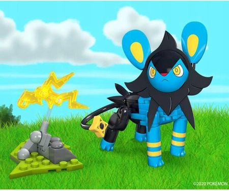 Mattel Mega Construx Zestaw klocków Pokemon Luxio GMD36 - zdjęcie 2