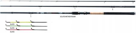 JAXON WĘDKA ECLATIS METHOD FEEDER 3,30M 3+3 20 60G (WJECF330060) - zdjęcie 3
