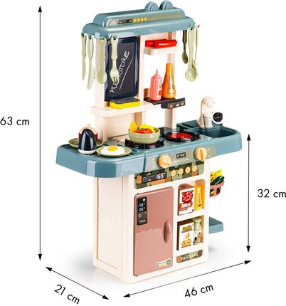Multistore Kuchnia Dla Dzieci Dźwięki Led Woda Generator Pary - zdjęcie 5