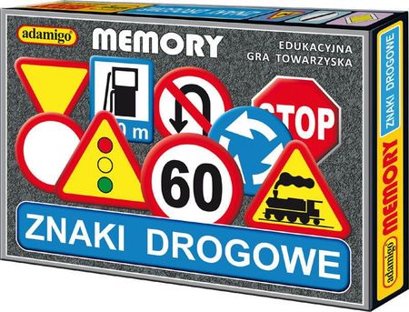 Adamigo Memory Znaki Drogowe (nowe wydanie) - zdjęcie 2