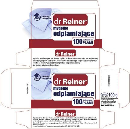 Dr REINER mydełko odplamiające 100 g - zdjęcie 2