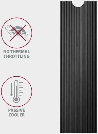 Axagon Clr-M2L3 Radiator Cooler Na Dysk Ssd M.2 2280 (CLRM2L3) - zdjęcie 3