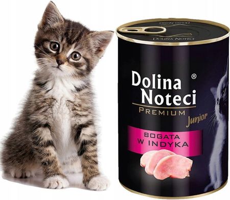 Dolina Noteci Premium Kot Junior 6X400G Indyk - zdjęcie 4