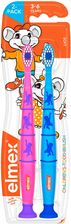 Zdjęcie elmex Kids szczoteczka do zębów dla dzieci 3-6 lat miękka 2 szt. - Bojanowo