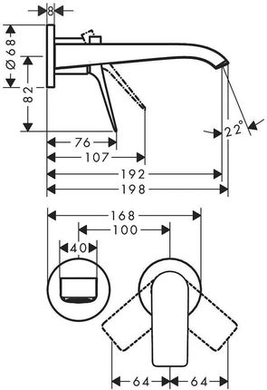 Hansgrohe Vivenis chrom 75050000 - zdjęcie 4