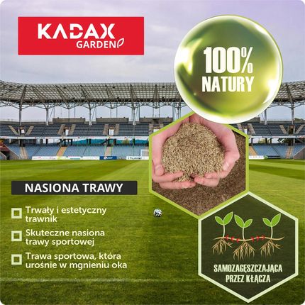 Trawa Sportowa Trawnik Samozagęszczająca 1 Kg - zdjęcie 3