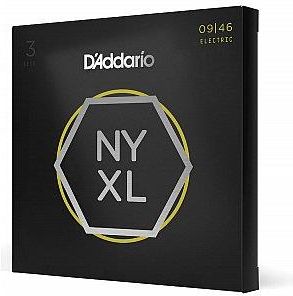 Struna D Addario Nyxl P Nickel Wound Struny Do Gitary Elektrycznej