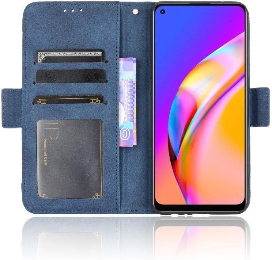 Xgsm Etui Wallet Do Oppo Reno5 Lite Card Slot Niebieski Etui Na